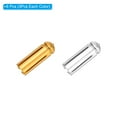 thumbnail image 3 of Uxcell Dart Flight Protectors Aluminum Dart Accessories, Silver Tone Gold Tone 6 Pack, 3 of 5