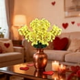 thumbnail image 6 of Zhmrfg Valentine's Day Faux Flower Bouquets Decoration Romantic Desktop Wedding Party Home Decor Photography Props Table Centerpiece Elegant Artificial Flowers Arrangement Gift for Girlfriend Wife, 6 of 6