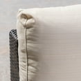 thumbnail image 3 of Outdoor 5 Seater Wicker Sectional Sofa Set with Cushions, Multibrown,Beige, 3 of 6