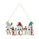 thumbnail image 2 of Fiudx Ofertas Relámpago Decoraciones Navideñas, Decoraciones De Tableros De Letras De Madera, Señales De Puerta De Bienvenida Navideñas, Decoraciones De Tableros De Letras De Madera, 2 of 4