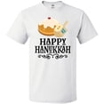 thumbnail image 3 of Inktastic Happy Hanukkah Dreidel Donut T-Shirt, 3 of 5