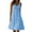 Sky Blue, variant on Summer Dresses for Women 2024 Plus Size Ethnic Style Printed Sleeveless Tank Casual Dress