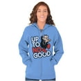 thumbnail image 3 of Gargamel Up to No Good Smurfs Villain Zip Up Hoodie Men's Women's Brisco Brands X, 3 of 6
