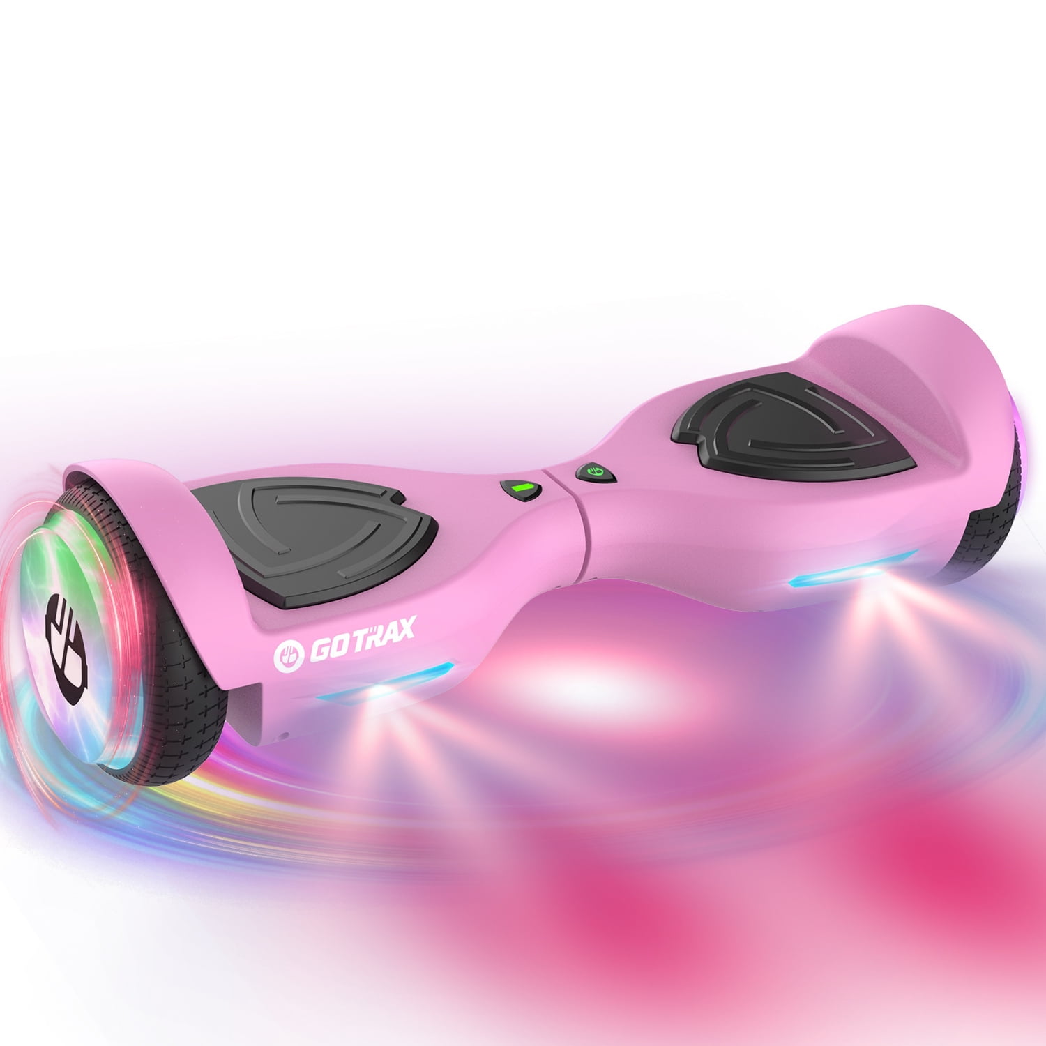 Gotrax ELF 6.5" Hoverboard with LED Wheels and Headlight, Self Balancing Scooter for Kids and Adults, 200W Motor, 6.2 MPH Top Speed, 3.1 Miles Range, UL2272 Certified, Pink