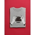 thumbnail image 3 of Starry Crystal Ball Shaped T-Shirt Women -Image by Shutterstock, Female Large, 3 of 4