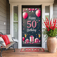 thumbnail image 5 of Glamorous Pink Glittery 50th Birthday Banner Background Party Decors for Photography Props Birthday Party Decorations Celebration Event, 5 of 7