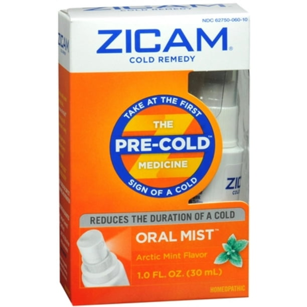 Zicam Cold Remedy Plus Oral Mist Arctic Mint 1 oz (Pack of 3)