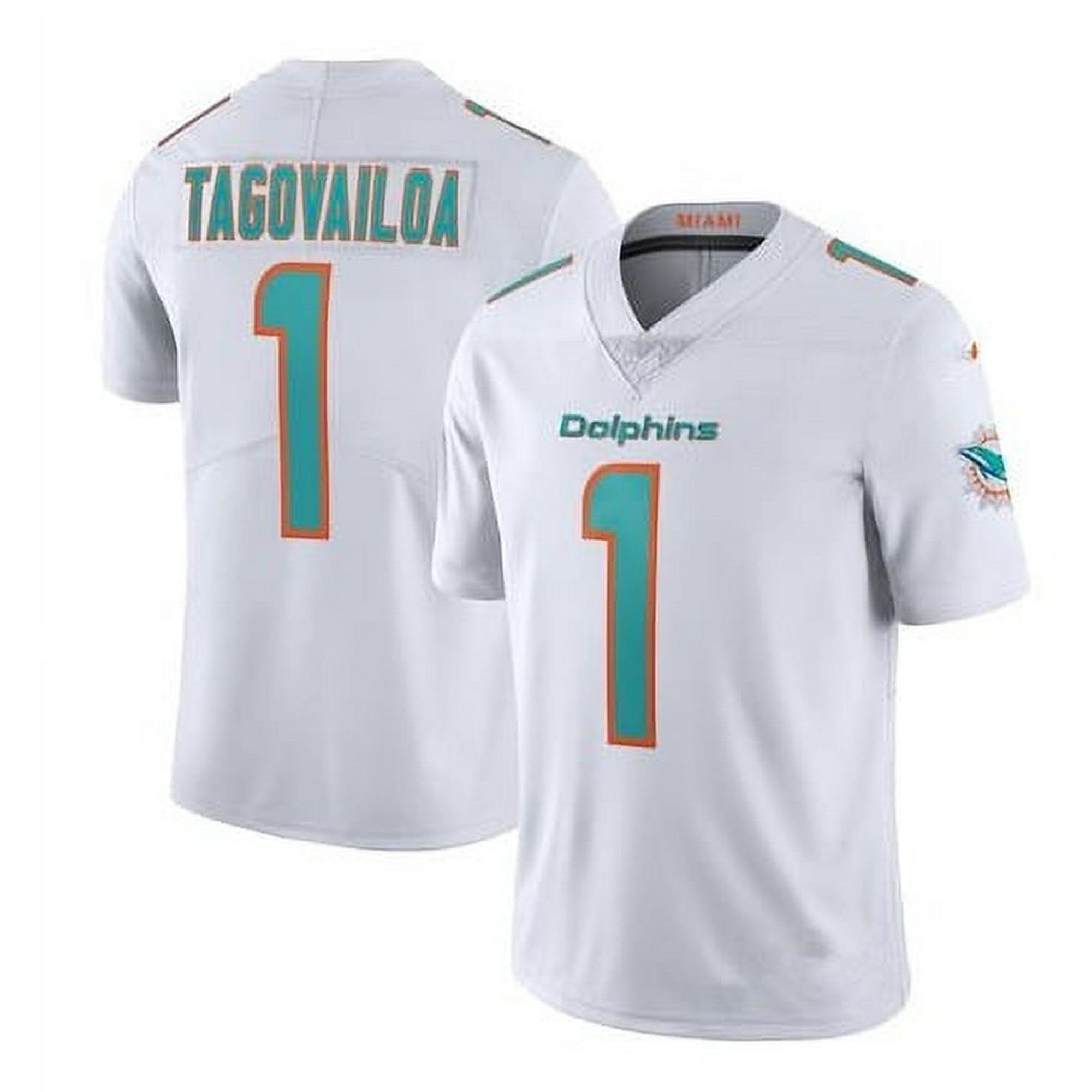 Miami Dolphins Football Jersey No. 1 No. 13 No. 10 No. 17 FAN EDITION sebneei Walmart