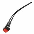 thumbnail image 5 of 5x Red Square Pre-Wired Momentary Push Button Switch Reset 1/2" AC 250V Car 12V, 5 of 6