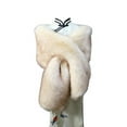 thumbnail image 3 of Sentmoon White Cape and Solid Color Stretchy and Comfortable Shawls Womens Gift Ideas Oversized Scarf for Women Fall and Winter for Travel, Airplanes, and Versatile Use, 3 of 4