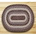 thumbnail image 3 of Capitol Importing 02-743 Tapis Ovale Tressé de 20 x 30 Po - Bleu, 3 of 3