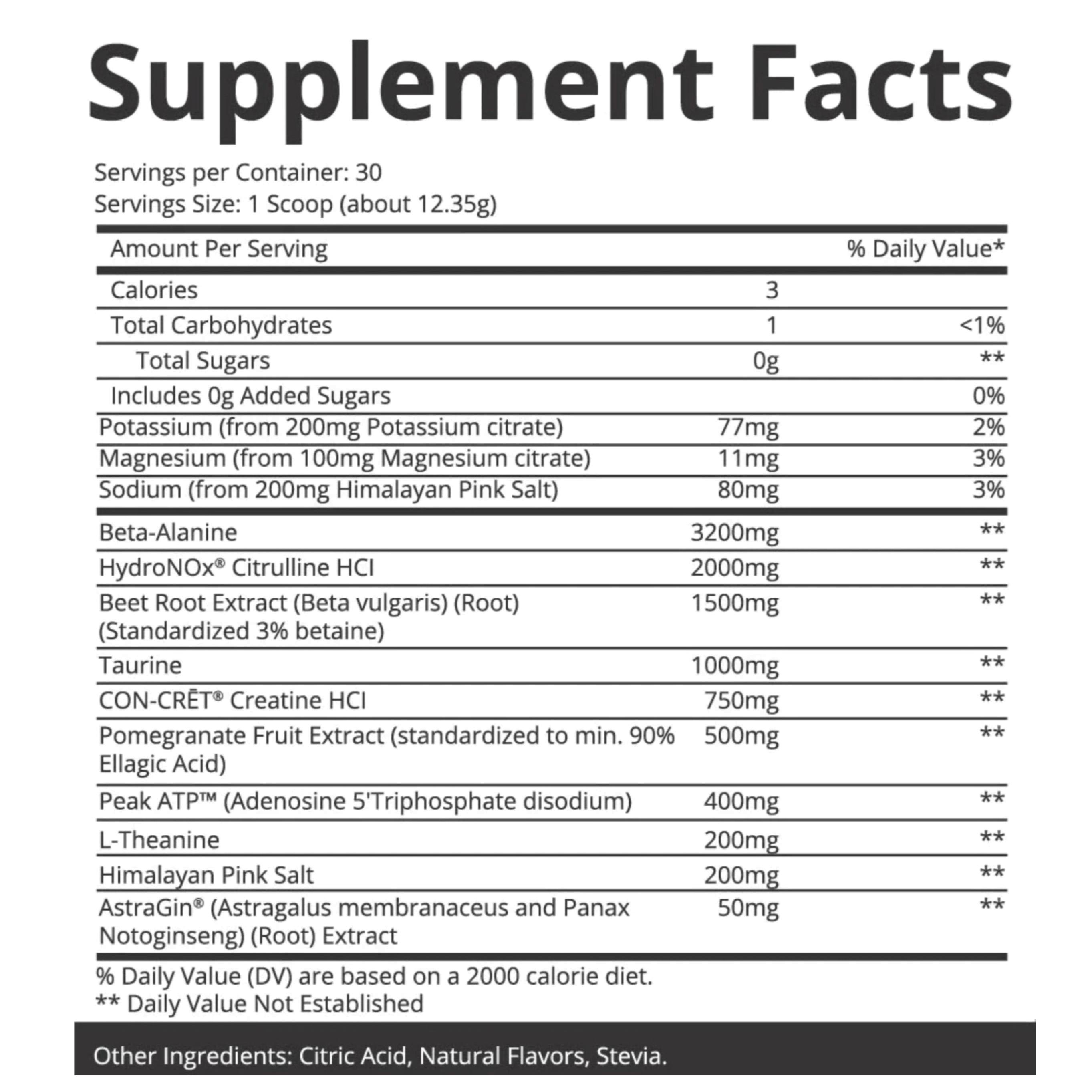 Power Play Fuel Stim Free Hydrating Pre-Workout Powder - Blueberry Pomegranate