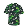 thumbnail image 3 of Balery Men'S Summer Hawaiian Shirts Short-Sleeve Design Name Printed Casual Shirts - Size Name, 3 of 9