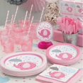 thumbnail image 3 of Pink Elephant Baby Shower Centerpiece Decorations, 6in, 4ct, 3 of 3