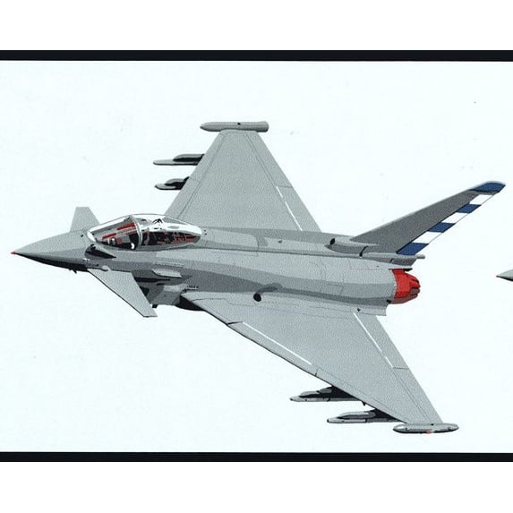 Concord Wallcoverings Wallpaper Border Aircrafts Pattern Flying Military Aircrafts for Living Room Home Office Social Room, White Grey Red Black, 7 Inches by 15 Feet CM79602
