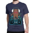 thumbnail image 1 of Camisetas Domo Kun DJ Domo para hombre y mujer, de algodón puro, cuello redondo, manga corta, ropa única., 1 of 7
