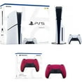 thumbnail image 1 of PlayStation 5 Digital Slim Console + PlayStation 5 DualSense Wireless Controller Cosmic Red, 1 of 5