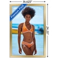 thumbnail image 3 of Sports Illustrated: Swimsuit Edition - Tanaye White 22 Wall Poster, 14.725" x 22.375" Framed, 3 of 5