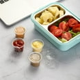 thumbnail image 3 of HLONK Portion Cups With Lids 1 2 3 4 Ounces  100 Pack Disposable Plastic Cups For Meal Prep  Portion Control  Salad Dressing  & Medicine Small Plastic Condiment Container, 3 of 6