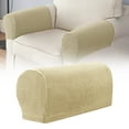 thumbnail image 2 of Cozival Armrest Chair Covers, 2-Piece Spandex Armrest Covers for Chairs and Sofas, Elastic Slipcovers with Pins for Recliner, Armchair Protector, Spandex Sofa Protectors, D, 2 of 9