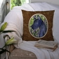 thumbnail image 3 of Carolines Treasures SS8745PW1414 Great Dane Fabric Decorative Pillow, 14Hx14W, multicolor, 3 of 4