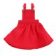 thumbnail image 2 of Vestido de Moda para muñeca CUTICAT negro y rojo 1/6 de con de muñeca, 2 of 8