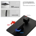 thumbnail image 5 of 10 Inch Bathroom Rain Shower System Set Wall Mount, Rainfall Shower Head with Handheld, 5 of 7