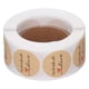 thumbnail image 5 of Pegatinas de papel Kraft BuyWeek 1 rollo de 500 etiquetas adhesivas, 5 of 12
