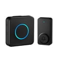 thumbnail image 4 of Wireless Doorbell Kit IP54 Waterproof 1000 ft Range 5 Volume Levels 48 Ringtones Easy Install for Home Office Classroom Black, 4 of 8