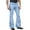 Light Blue, variant on Men's Casual Trousers with Pockets Solid Color Flat Front Dress Chino Pants for Business and Leisure Wear