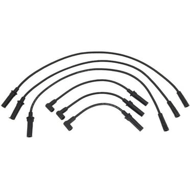 Spark Plug Wire Set - Compatible with 2007 - 2011 Jeep Wrangler 3.8L V6 2008 2009 2010