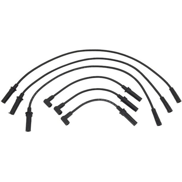 Spark Plug Wire Set - Compatible with 2007 - 2011 Jeep Wrangler  V6  2008 2009 2010 