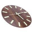 thumbnail image 3 of OUNONA Wall Hanging Clock Creative Design Wood for Home Decor Public Place 1Pack 12 Inch, 3 of 8
