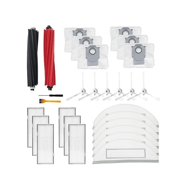 Accesorios para Robot Aspirador LIUXGMXG Cepillo Principal Filtro Trapeador Bolsa para Polvo