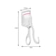 thumbnail image 3 of Rizadores de pestañas calentados, calentamiento rápido, recargable por USB, control de temperatura, rizos duraderos y diseño seguro, 3 of 9