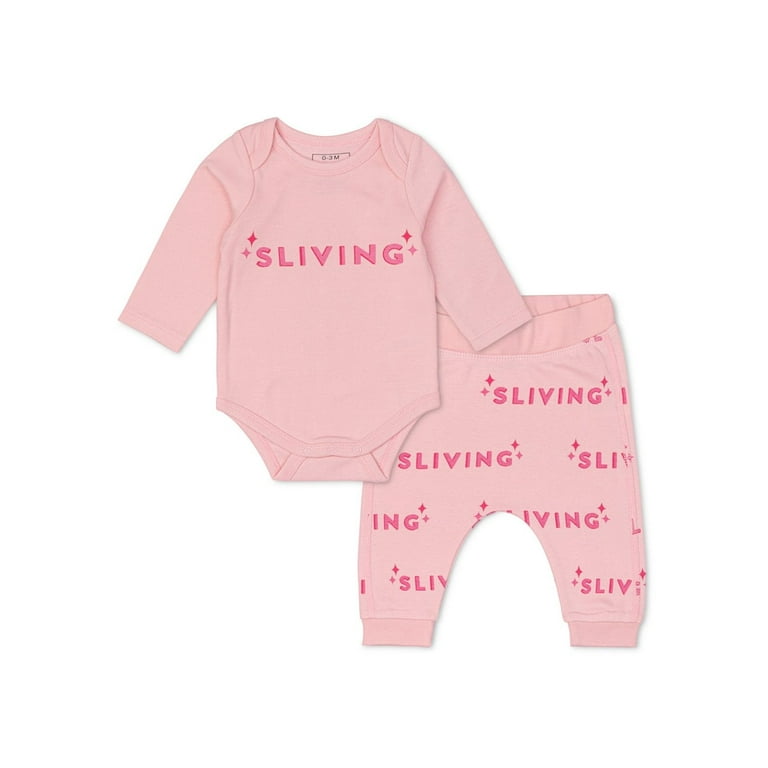 Paris Hilton x Monica Andy Organic Cotton Baby First Moves Set Sizes Preemie 18 Months
