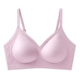 thumbnail image 3 of Fatuov Jelly Bras for Women Push Up Seamless Wireless Bra Lift Support Breathable Bralette for Everyday Comfort No Underwire Bra L, 3 of 5