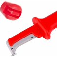 thumbnail image 4 of Cuchillo para cables 1 PCS Cuchillo pelacables, Pelacables, Cuchillo pelacables, con tapa roja Cuchillo para cables de desmontaje con aislamiento eléctrico,, 4 of 5