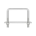 thumbnail image 1 of Unique Bargains Square U-Bolts 2 Sets 62mm Inner Width 60mm Length M6 304 Stainless Steel U Clamp Bolt, 1 of 5