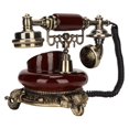 thumbnail image 2 of Rupoun MS-5401A European Style Retro Telephone Vintage Landline with FSK DTMF Systems for Home Office Cafe Decor, 11.42 inches / 29.0 cm, 2 of 9