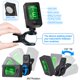 thumbnail image 5 of Set de accesorios para guitarra DOMMI Capo Tuner con púas y soporte, 5 of 9