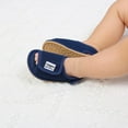 thumbnail image 3 of Meresysid Toddler Newborn Kids Infant Baby Spring and summer Comfortable Breathable Mesh Fabric Flat Soft Soled Dark Blue, 3 of 6