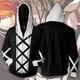 thumbnail image 4 of Sudadera con capucha de Anime Bleach para hombre y mujer, sudadera con cremallera, sudadera con capucha de Kuchiki Byakuya Squad 6 Captain, disfraces de cosplay, ropa de calle Harajuku, 4 of 5