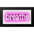 thumbnail image 2 of Carr, Hailey 18x11 Black Modern Framed Museum Art Print Titled - Neon Breathe PW, 2 of 5