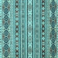 thumbnail image 1 of Ahgly Company Indoor Square Abstract Light Blue Modern Area Rugs, 3' Square, 1 of 4