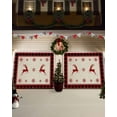 thumbnail image 3 of Garage Door Banner Cover 7 x 8 ft, Christmas Elk Snowflake Red Black Buffalo Plaid Christmas Garage Door Decorations Holiday Christmas Backdrop Decor for Winter New Year Xmas Party, 3 of 6