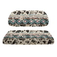 thumbnail image 6 of Garronmavis Aztec Cow Point Print Universal Golf Cart Seat Covers Fit Original Regular Seat Cushion Easy to Install Lightweight Decor Interior Accessories No Stapler Needed, 6 of 6
