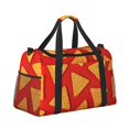 thumbnail image 2 of Disketp Tortilla chips Bolsa de Viaje Tipo Duffle, Bolso de Mano para Fin de Semana para Mujer, Bolsa de Gimnasio Ligera para Hombre, Esencial para Viajes, 2 of 7