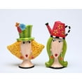 thumbnail image 3 of Ceramic Garden Ladies Salt and Pepper Shakers  or Friend, 3 of 3