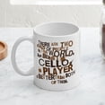 thumbnail image 3 of CafePress - Cello Player Mug - 11 oz Ceramic Mug - Novelty Coffee Tea Cup, 3 of 3